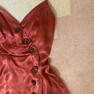 Pacsun L.A Hearts silk Romper
